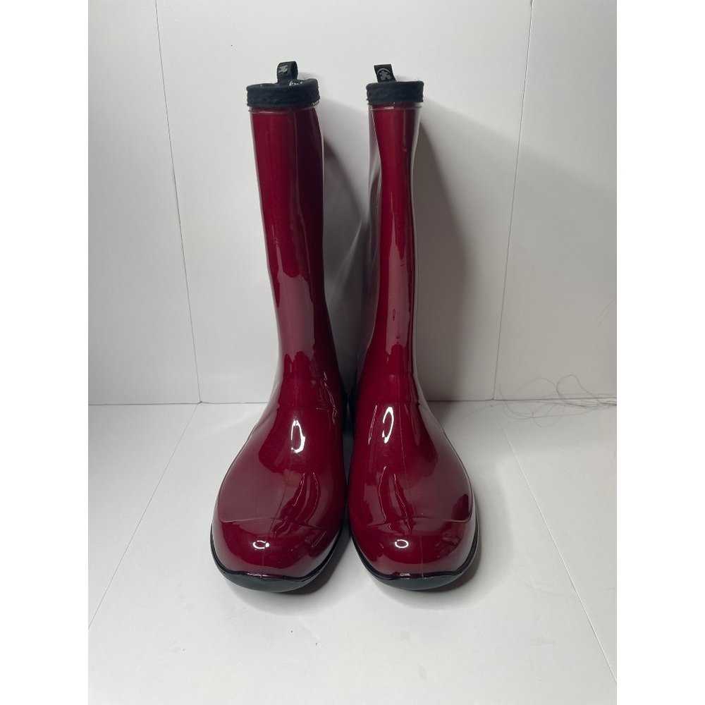 Kamik women's rain boots red size 7